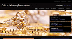 Desktop Screenshot of californiajewelrybuyers.com