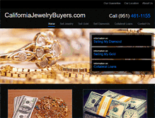 Tablet Screenshot of californiajewelrybuyers.com